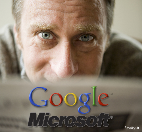 Google ir Microsoft privatumo politika