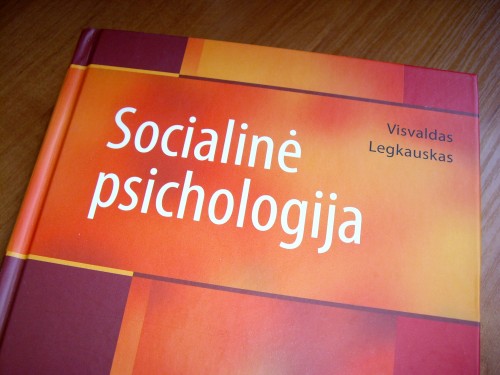 Knyga Socialinė psichologija Visvaldas Legkauskas